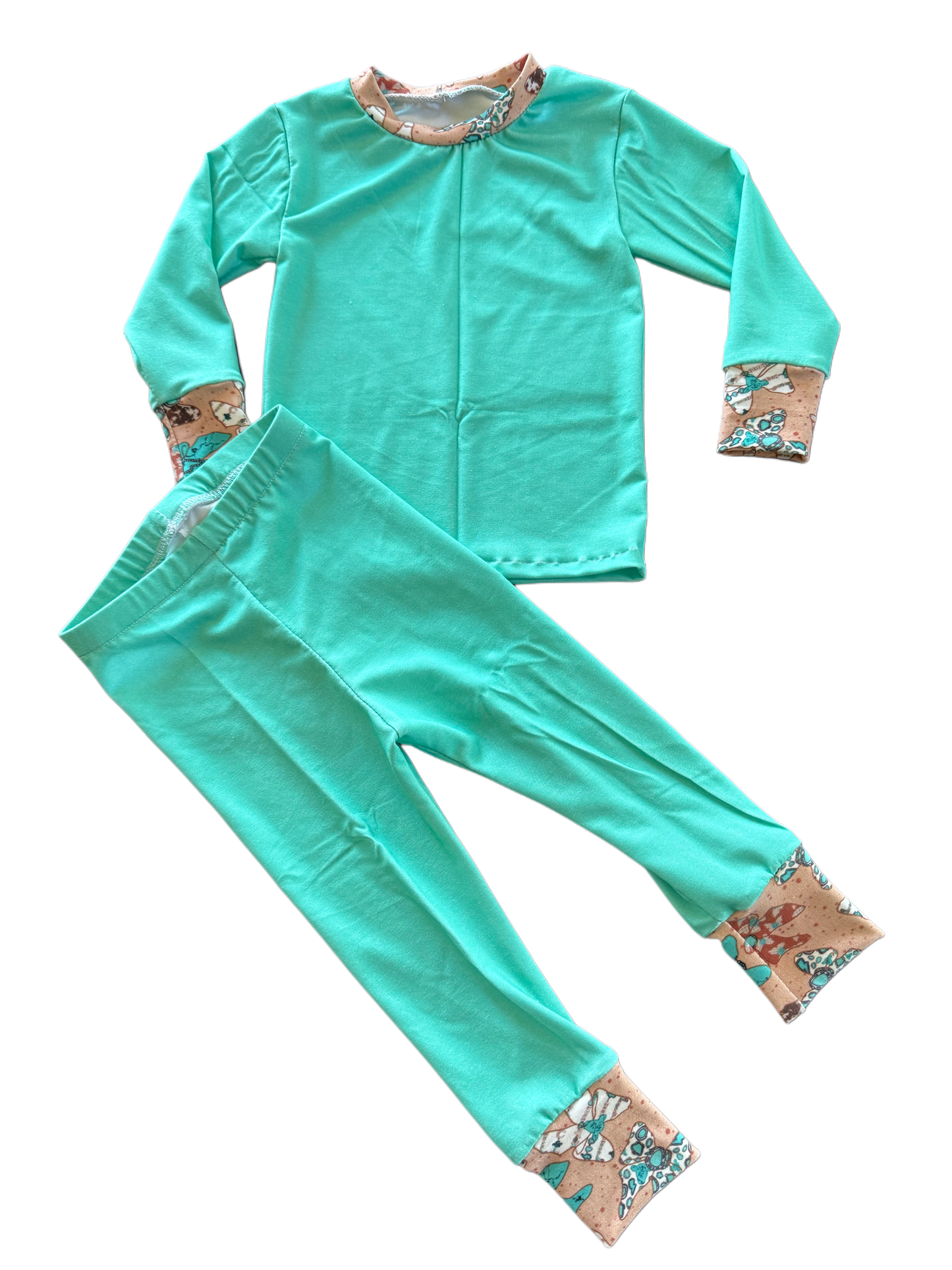 Teal Bamboo Pajamas