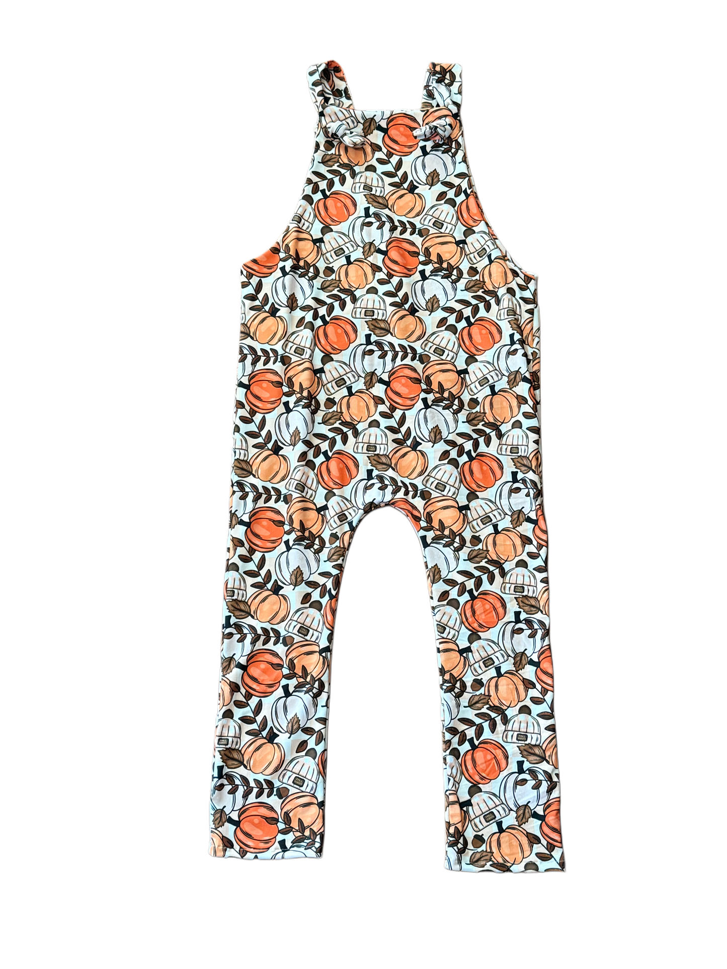 Pumpkin Hats Overalls