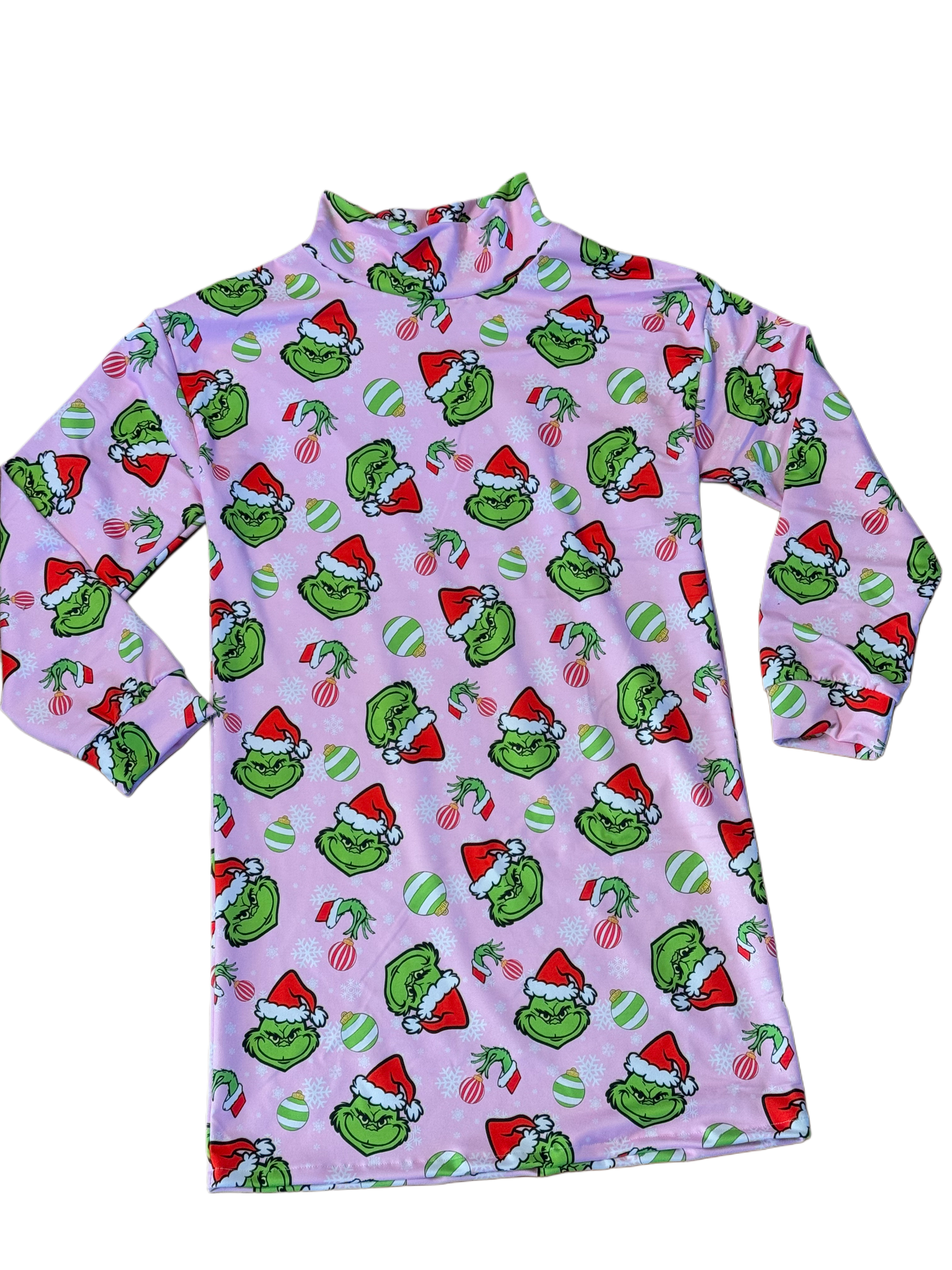 Grinch Sweater Dress