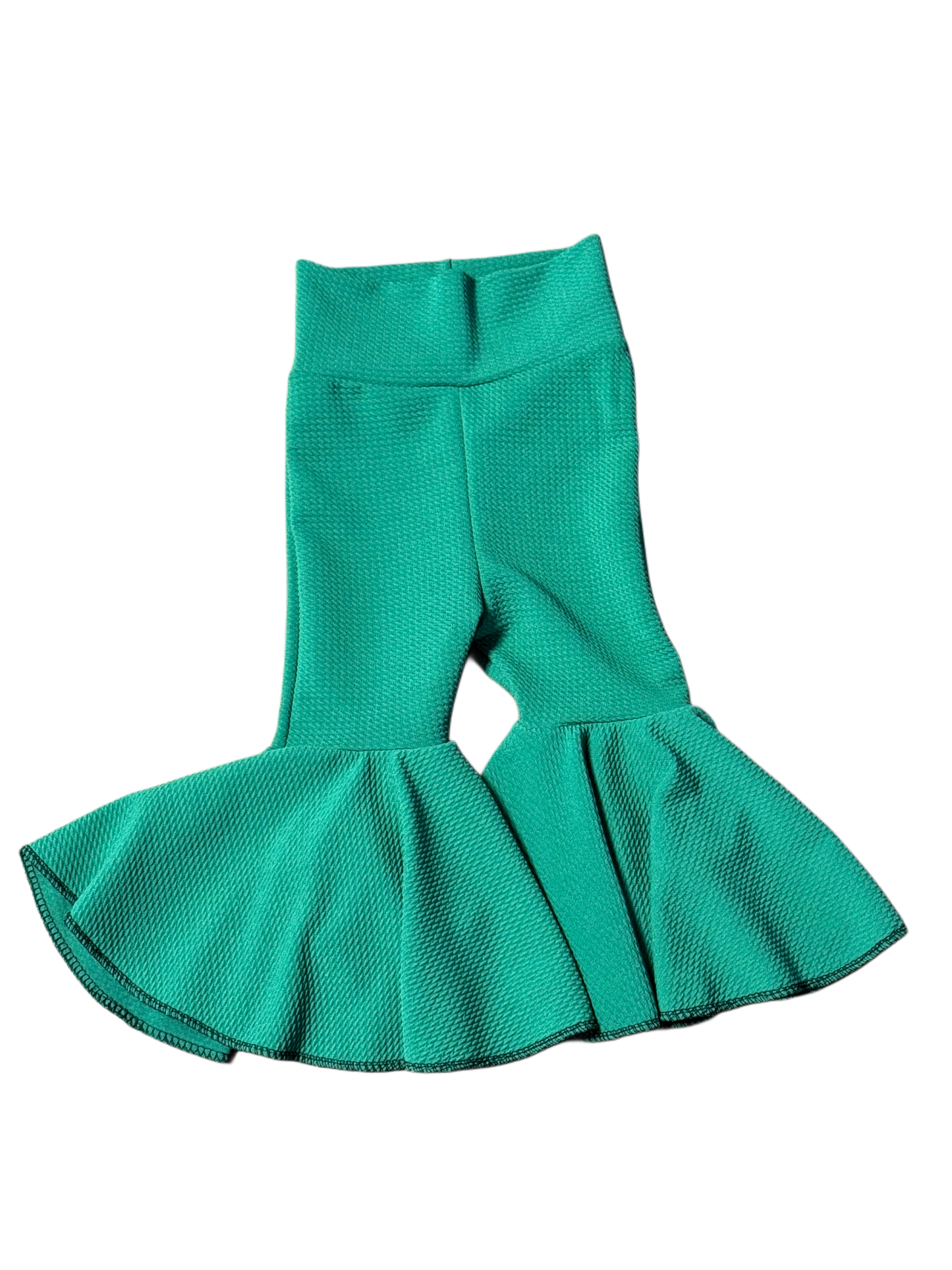 Kelly Green Bell Bottoms