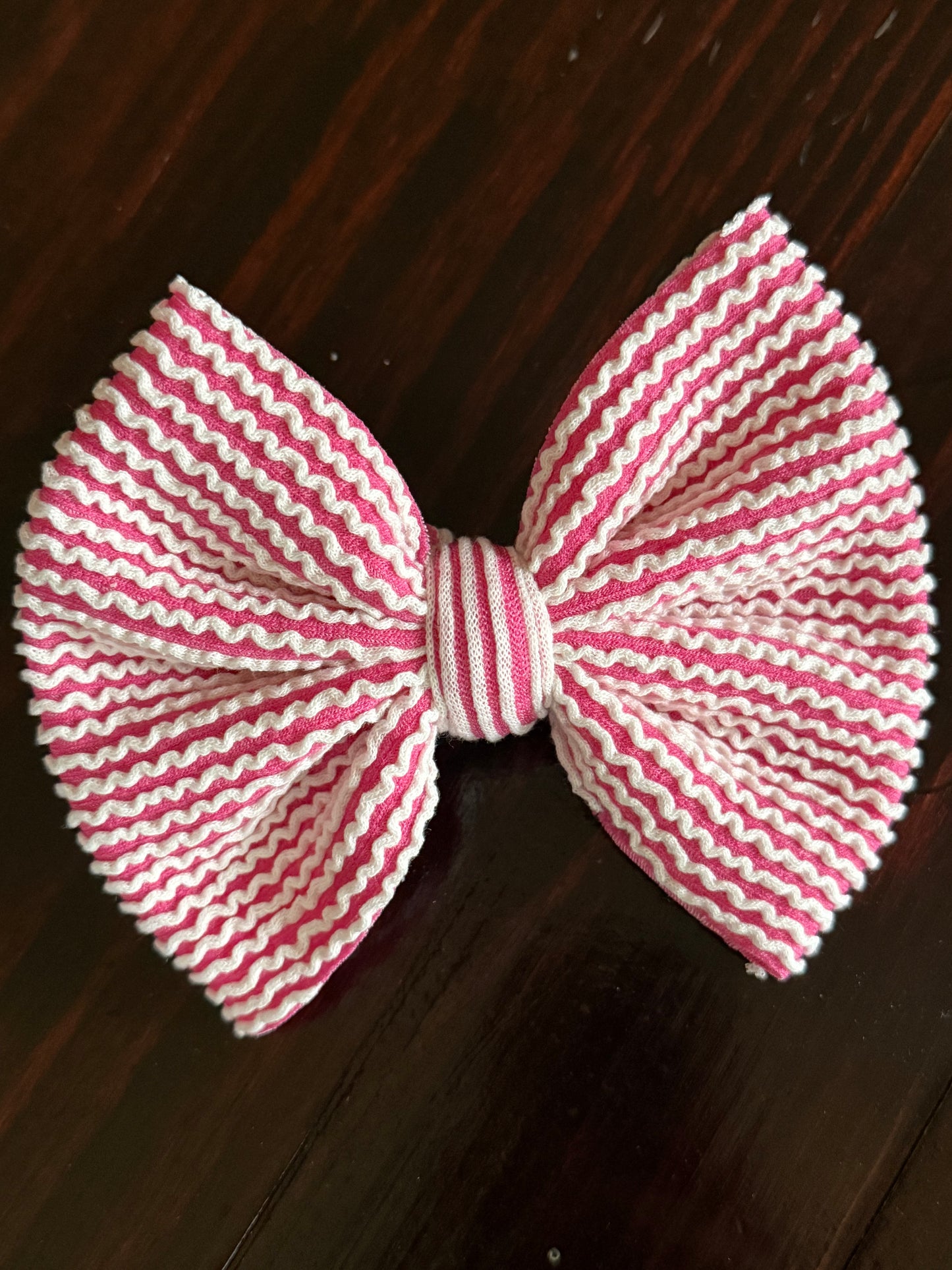 Pink Bow on Clip