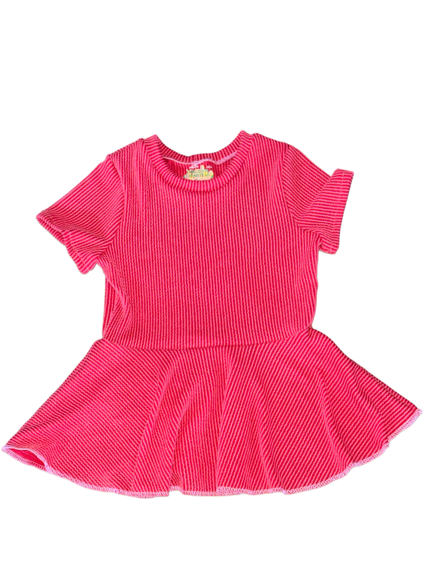 FOJ/Valentine’s Red Peplum