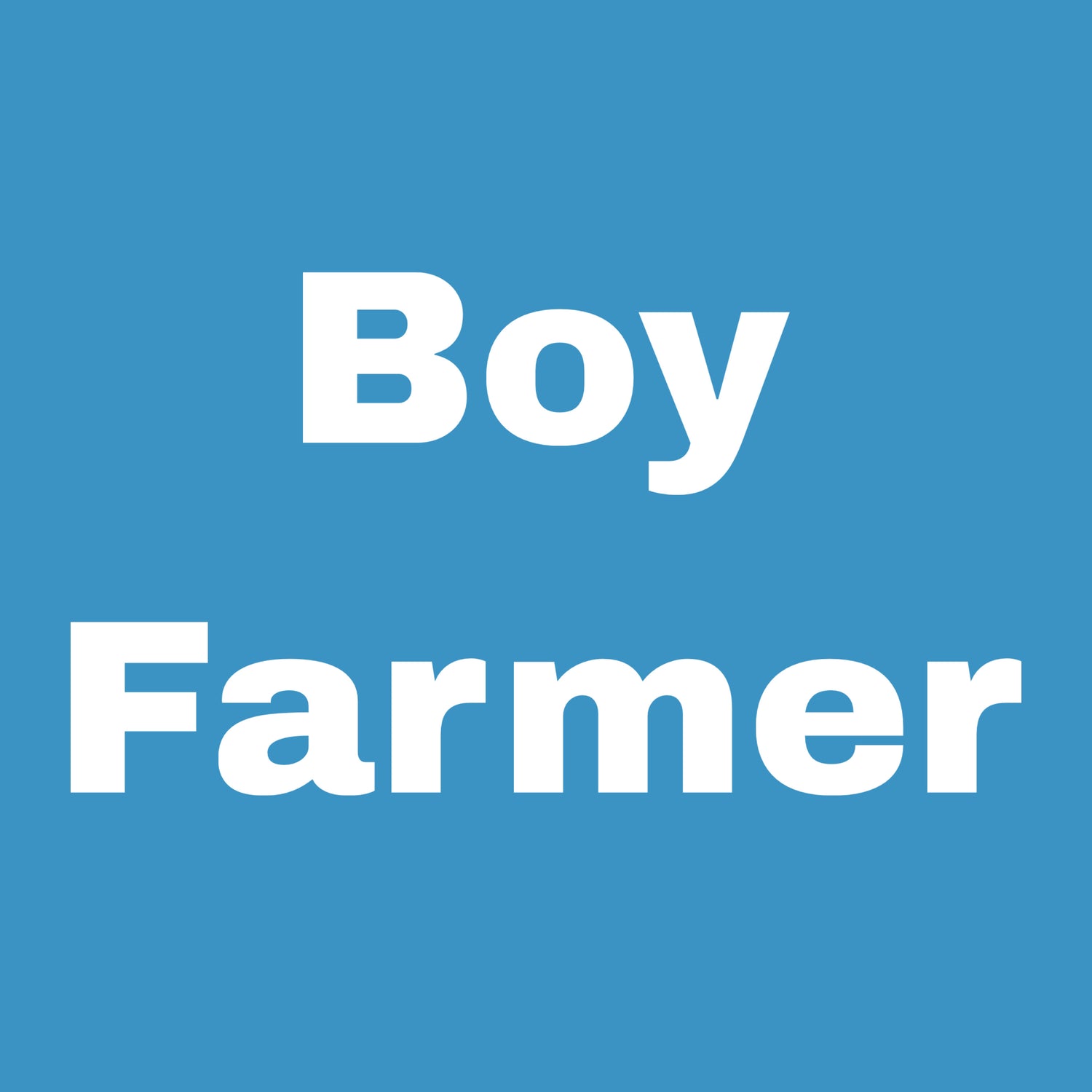 Boy Farmer