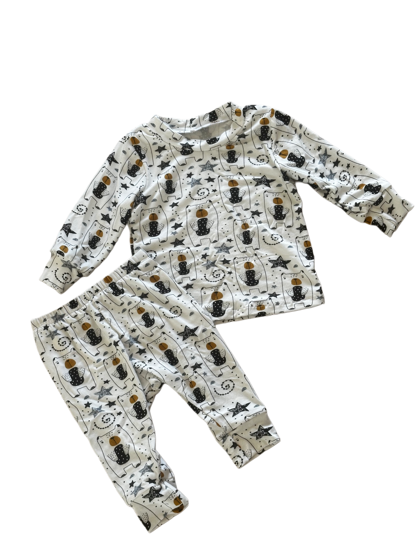 Bear Pajamas 3/6M