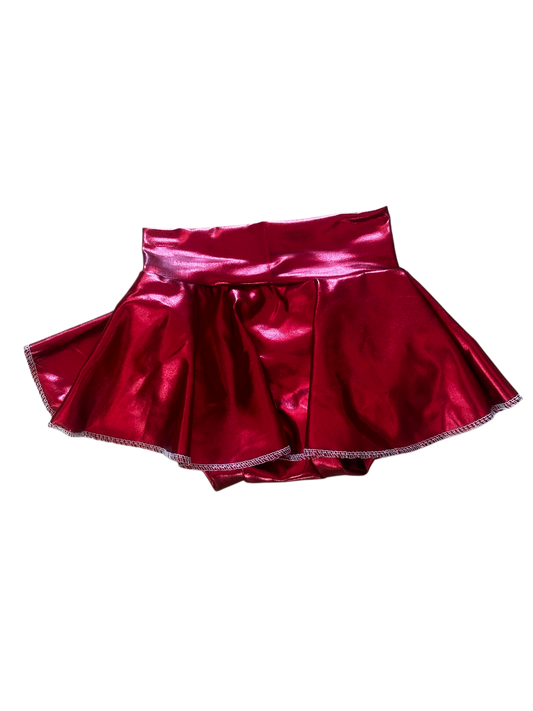 Red Skirted Bummie 2T