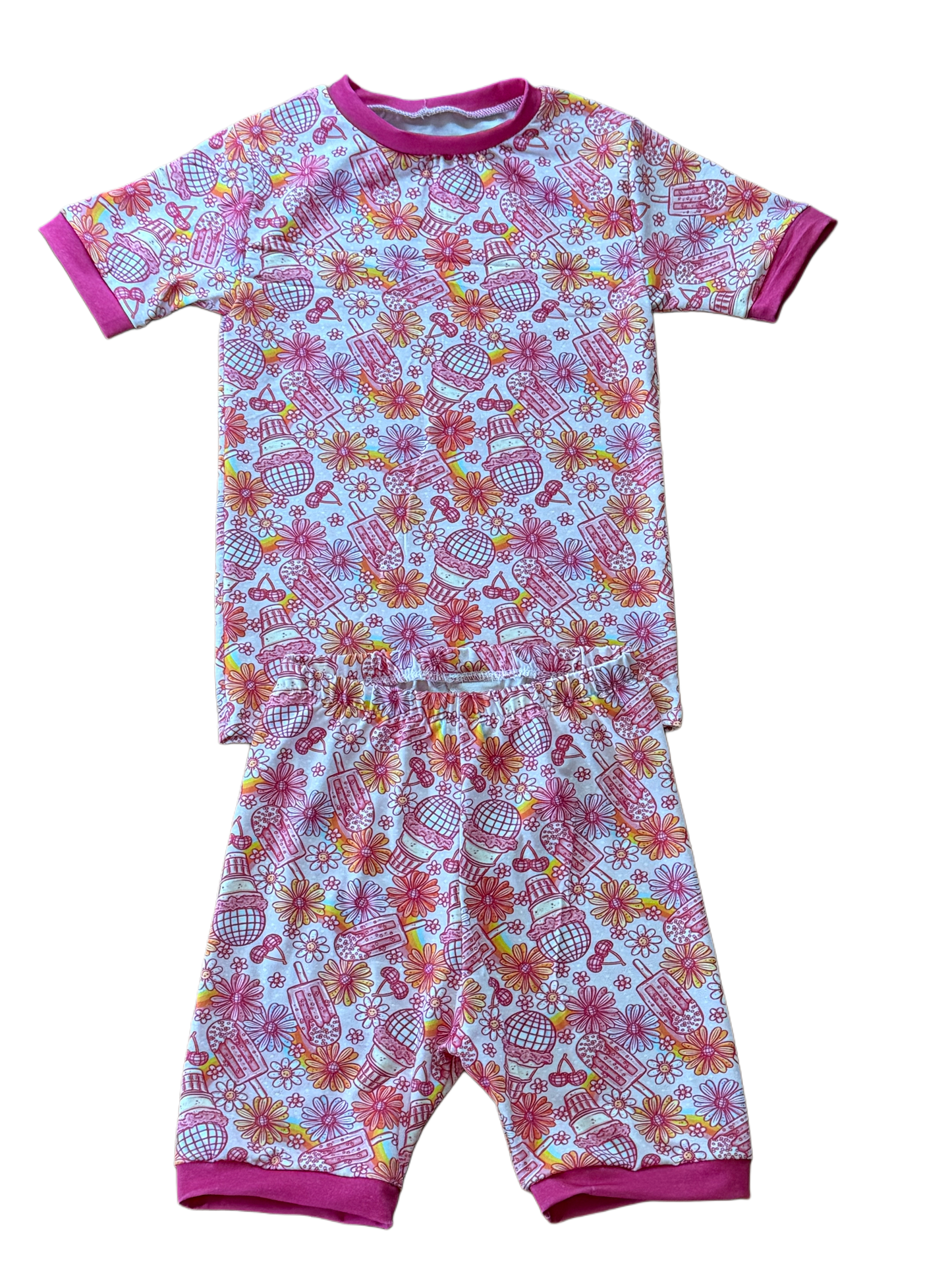 Ice Cream Bamboo Pajamas