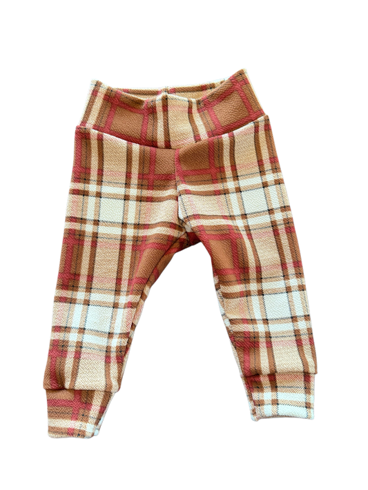Fall Plaid Leggings