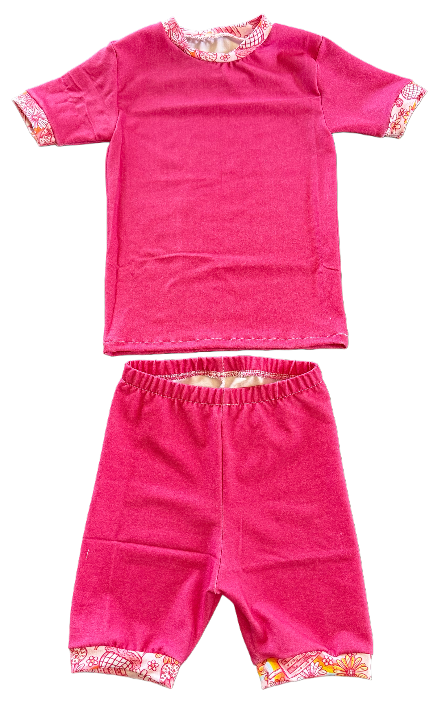 Ice Cream Bamboo Pajamas 3T