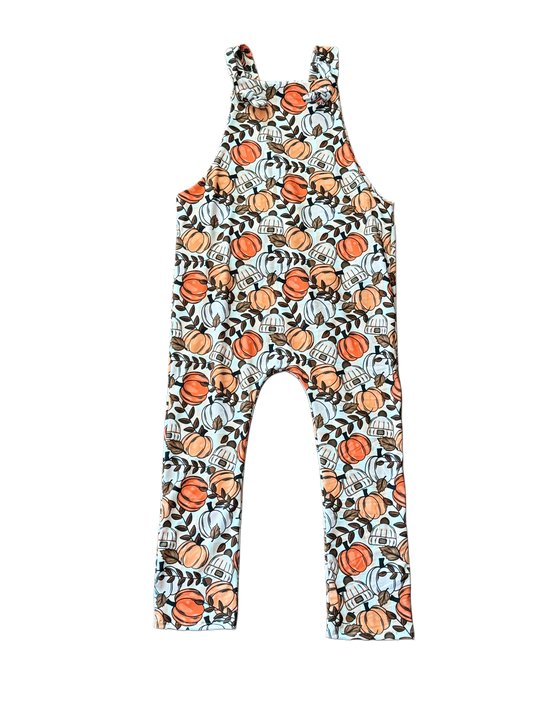 Pumpkin Hats Overalls