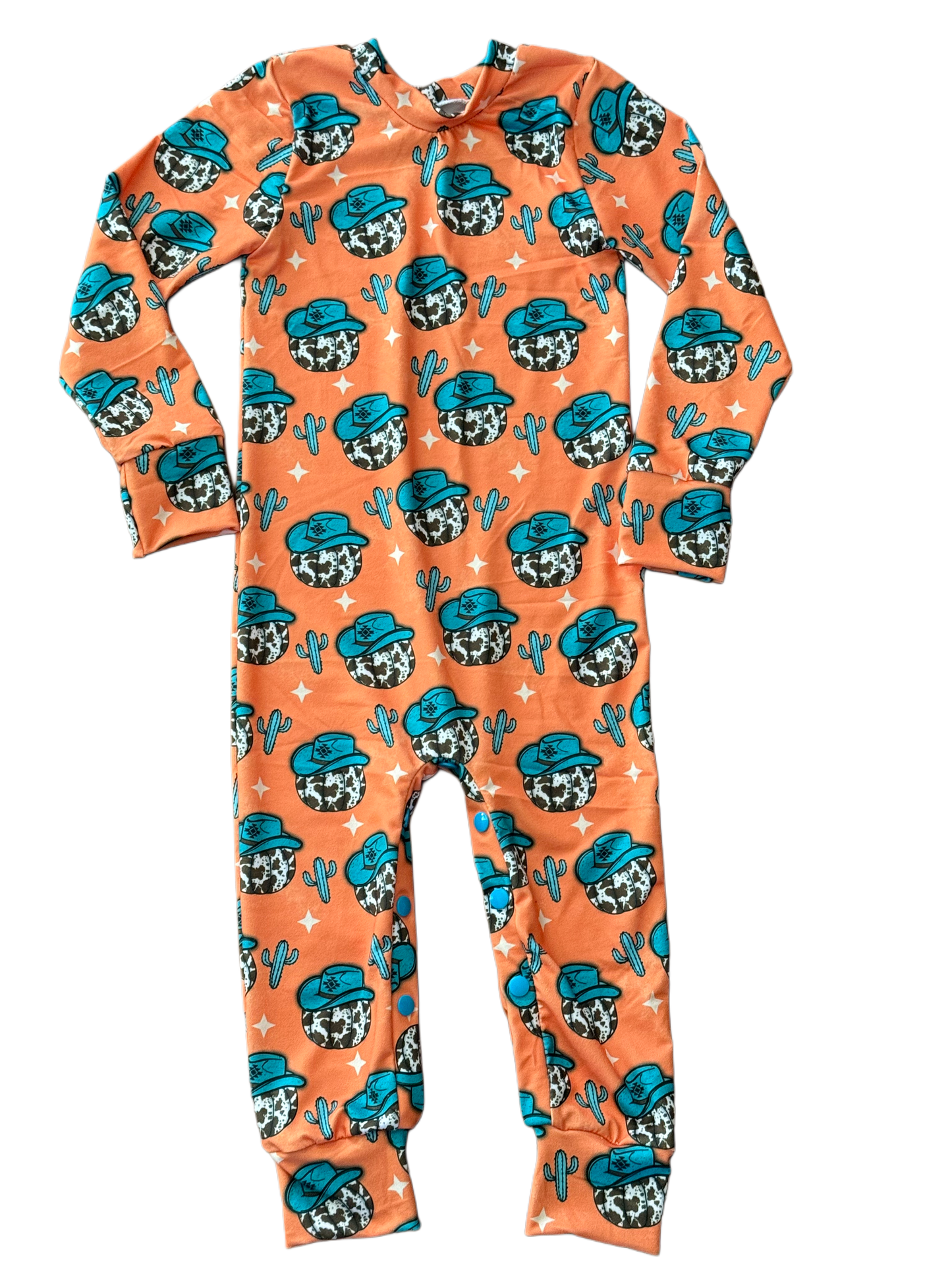 Orange Pumpkins Romper