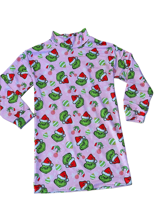 Grinch Sweater Dress