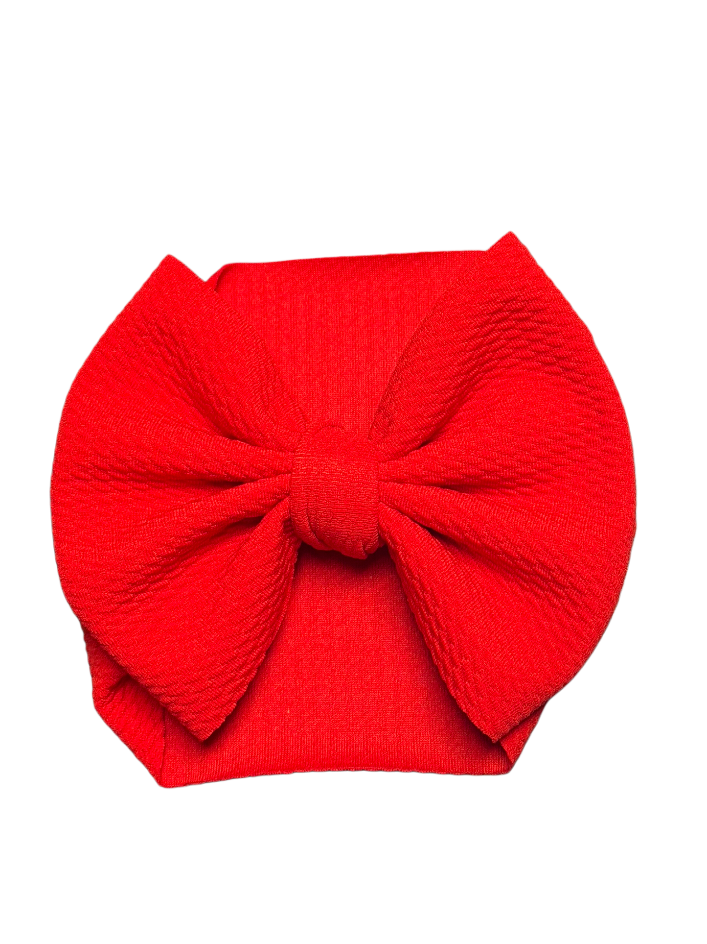 Red Headwrap Bow