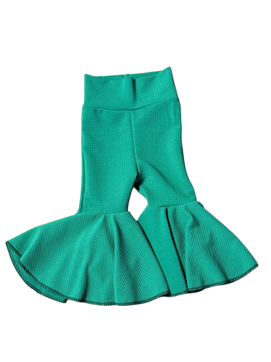 Kelly Green Bell Bottoms